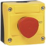 BACO LBX10510 Vészkikapcsoló nyomógomb, Gomba alakú kapcsoló házban 240 V/AC 2.5 A 1 nyitó IP66 1 db bélyegkép