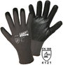 L+D worky FOAM Nylon-Nitril 1157-S Nylon Munkakesztyű Méret (kesztyű): 7, S CAT II 1 db bélyegkép