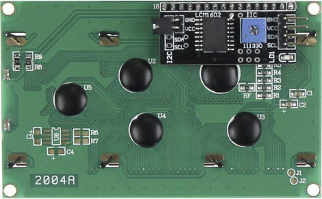 Joy-it SBC-LCD20x4 Kijelzőmodul 11.4 cm (4.5 coll) 20 x 4 Pixel Alkalmas: Raspberry Pi, Arduino, Ban 3. kép