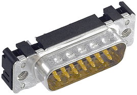 Harting 09652696713 09 65 269 6713 D-SUB csatlakozó Pólusszám: 15 Forrasztható 1 db