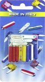 ESKA Blade-fuses 300.800 Torpedó biztosíték 5 A, 8 A, 16 A, 25 A Fehér, Piros, Sárga, Kék 20 db bélyegkép
