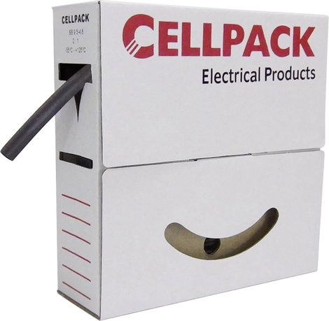 CellPack 127060 Zsugorcső ragasztó nélkül Kék 6.40 mm 3.20 mm Zsugorodási arány:2:1 10 m