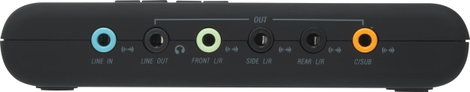 Renkforce RF-4355800 7.1 Hangkártya, külső Digitális kimenet, Külső hangerőszabályozó 3. kép