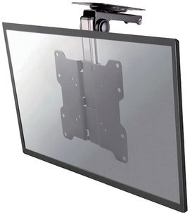 Neomounts FPMA-C020BLACK TV mennyezeti tartó 25,4 cm (10) - 101,6 cm (40) Dönthető