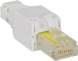 Intellinet Intellinet 790482 cavo di collegamento RJ45 Bianco (RJ45 PLUG TOOL LESS- - MODUL Intellin