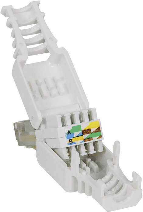 Intellinet Intellinet 790482 cavo di collegamento RJ45 Bianco (RJ45 PLUG TOOL LESS- - MODUL Intellin 3. kép