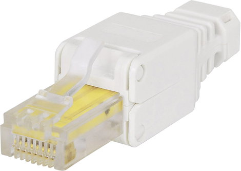 Intellinet Intellinet 790482 cavo di collegamento RJ45 Bianco (RJ45 PLUG TOOL LESS- - MODUL Intellin 4. kép