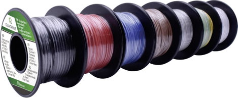 Quadrios 19011CA085 Huzal LiFY 1 x 0.25 mm² Kék, Barna, Zöld, Sárga, Szürke, Piros, Fekete, Fehér 70 2. kép