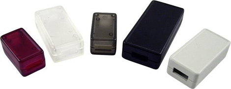 Hammond Electronics 1551USB1CLR Műszerdobozok USB csatlakozókhoz ABS Átlátszó, Átlátszó 1 db 2. kép
