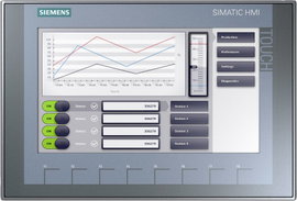 Siemens 6AV2123-2JB03-0AX0 SPS szövegkijelző 24 V/DC