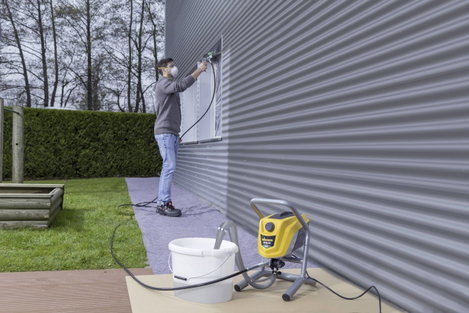 Festékszóró rendszer 550 W, szállítási mennyiség max. 1250 ml/perc, Wagner Control Pro 250 M 3. kép