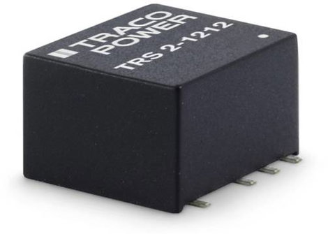 TracoPower TRS 2-2410 DC/DC feszültségváltó, SMD 500 mA 2 W Kimenetek száma: 1 x Tartalom, tartalmi