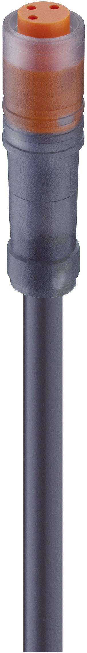 Lumberg Automation 44584-1 Érzékelő-/működtető összekötő, konfekcionált M8 Alj, egyenes 2.00 m Pólus