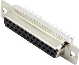 Connfly DS1033-25FBNSISS-CT D-SUB alj 180 ° Pólusszám: 25 Forrasztható 1 db
