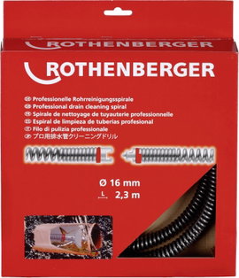 Rothenberger SMK 72433 Csőtisztító tengely 230 cm Átmérő 16 mm