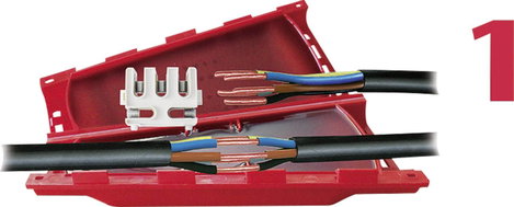 CellPack 371167 EASY 7 V Vezetékösszekötő Tartalom, tartalmi egységek rendelésenként: 1 készlet 3. kép