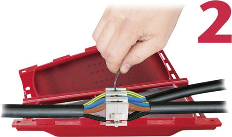 CellPack 371167 EASY 7 V Vezetékösszekötő Tartalom, tartalmi egységek rendelésenként: 1 készlet 4. kép