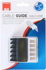 Cablehome Kábelrendező készlet öntapadó 135349 Fekete, Fehér 1 db 2. bélyegkép