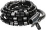 Cablehome 128536 Spiráltömlő Fekete Műanyag 1 db bélyegkép