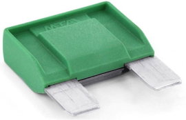 TRU COMPONENTS 8551196 Maxi laposbiztosíték 30 A Zöld 1 db