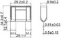 TRU COMPONENTS 8551196 Maxi laposbiztosíték 30 A Zöld 1 db 2. bélyegkép