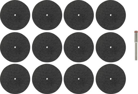 TOOLCRAFT TO-6449343 Vágótárcsa készlet 38 mm 1 készlet Fém, Nemesacél, Kő, Csempe, Márvány, Műanyag 2. kép