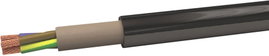 VOKA Kabelwerk 200230-00 Földelő vezeték NYY-J 5 x 2.5 mm² Fekete (RAL 9005) 100 m
