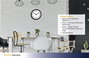 TFA Dostmann 60.3050.01 Kvarc Falióra 305 mm x 305 mm x 38 mm Fekete 4. bélyegkép