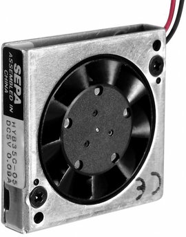 SEPA HYB35C05A Axiális ventilátor 5 V/DC 1.6 m³/óra (H x Sz x Ma) 35 x 35 x 7.5 mm
