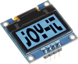 Joy-it SBC-OLED01 Kijelzőmodul 2.4 cm (0.96 coll) 128 x 64 Pixel