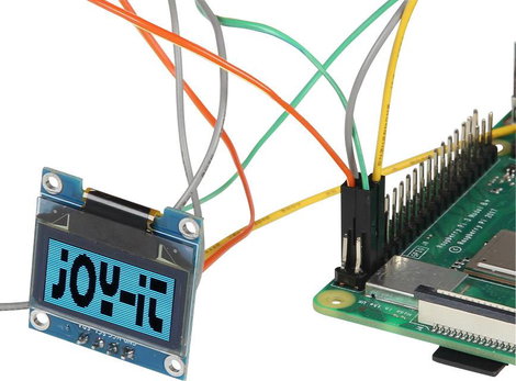 Joy-it SBC-OLED01 Kijelzőmodul 2.4 cm (0.96 coll) 128 x 64 Pixel 2. kép