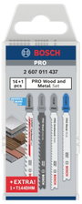 Bosch Accessories 2607011437 JSB, fa és fém, 15 darabos csomag 15 db 3. bélyegkép
