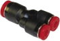 Norgren Y összekötő C00820800 Cső átmérő: 8 mm 1 db bélyegkép