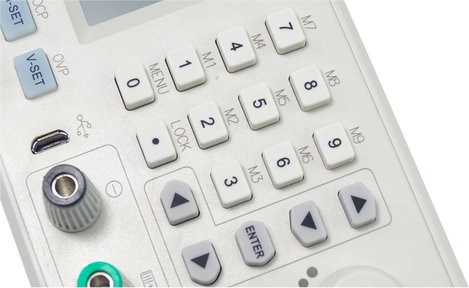 Szabályozható labortápegység 0 - 60 V 0 - 6 A, távirányítható, programozható, vékony kivitel, Joy-it 3. kép