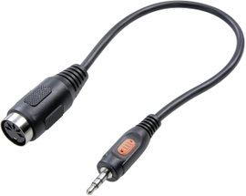 SpeaKa Professional SP-7869840 DIN csatlakozó / Jack Audio Átalakító [1x Jack dugó, 3,5 mm-es - 1x D