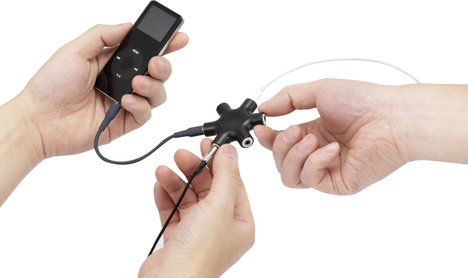 SpeaKa Professional SP-7870556 Jack Audio Y adapter [1x Jack alj, 3,5 mm-es - 5x Jack alj, 3,5 mm-es 3. kép