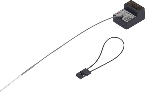 Reely BS-6 6 csatornás vevő 2,4 GHz Dugaszoló rendszer JR 2. kép
