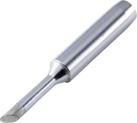 TOOLCRAFT N9-3 Forrasztóhegy Ferdén levágott, 45° Hegy méret 3 mm Csúcs hossza 44 mm Tartalom, tarta