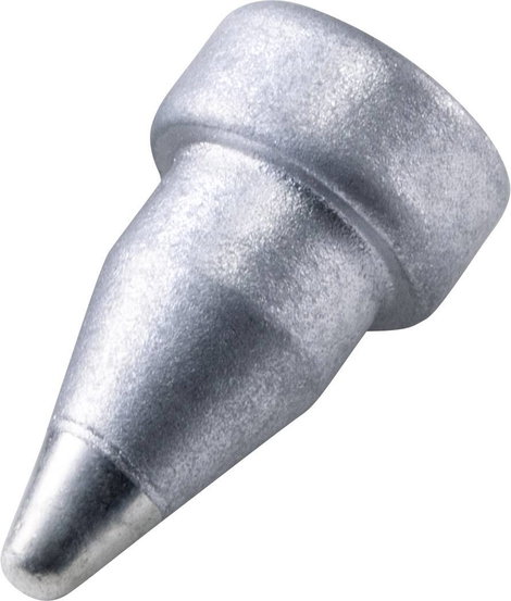 TOOLCRAFT Kiforrasztó hegy Kúpos Hegy méret 2.5 mm Csúcs hossza 19.2 mm Tartalom, tartalmi egységek