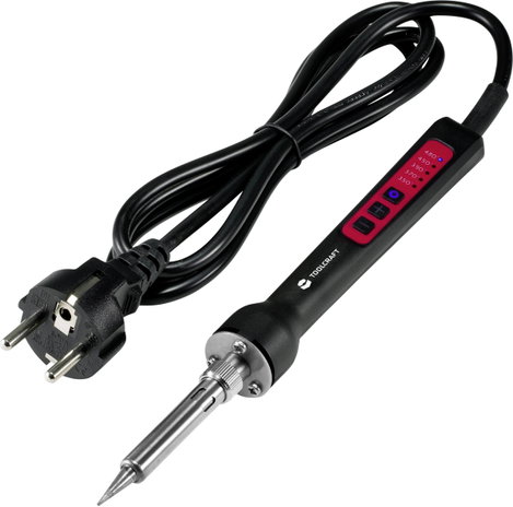 Szabályozható forrasztópáka 230 V 80 W 350...480 °C, Toolcraft 2. kép