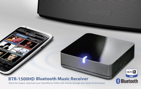 Bluetooth zene vevő Bluetooth 5.0, AptX technológia, 20 m, Renkforce RF-4294750 5. kép