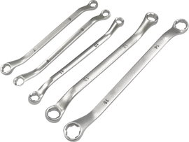 Kunzer 7SLS05 Kettős gyűrűskulcs készlet 6 - 15 mm