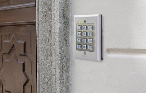 Falra szerelhető kódzár, süllyesztett, megvilágított billentyűzet, IP65, Sygonix 6. kép