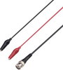 VOLTCRAFT MSC-100 BNC mérővezeték 114.00 cm Fekete, Piros 2. bélyegkép