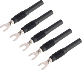 Mérő szorítós saru VOLTCRAFT MSK-107 Fekete