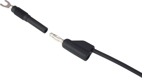Mérő szorítós saru VOLTCRAFT MSK-107 Fekete 2. kép