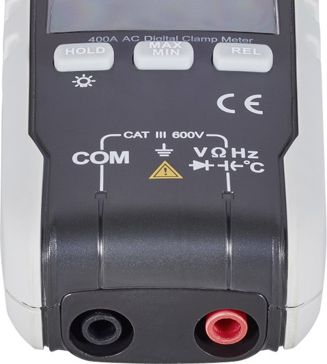 Digitális AC lakatfogó True RMS, Voltcraft VC585, ISO kalibrált 7. kép
