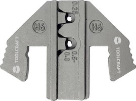 TOOLCRAFT PLE-0H6 1601086 Krimpelő betét Delphi Weather-Pack 0.35 - 0.8 mm² Alkalmas márka TOOLCRAFT
