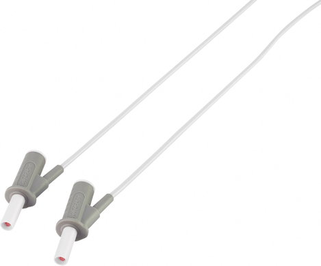 Nagyon hajlékony, [lamellás dugó, 4 mm - lamellás dugó, 4 mm], 10 A, MSB-501 2. kép
