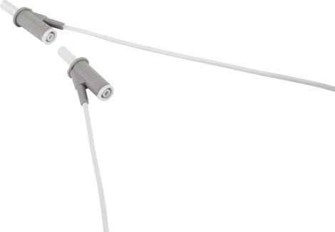 Nagyon hajlékony, [lamellás dugó, 4 mm - lamellás dugó, 4 mm], 10 A, MSB-501 3. kép